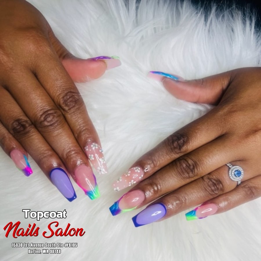 Beautiful Nails at Top Coat Nails Salon